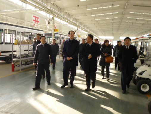 1月22日，石家莊市委副書記、市長王亮到我公司調(diào)研調(diào)研