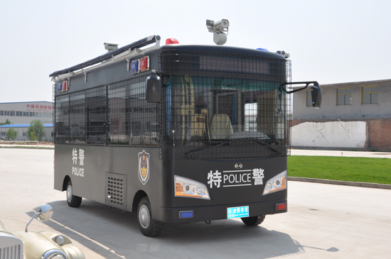天津漢沽安保“1+1”，定制移動警務室