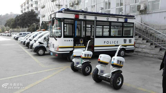 轉(zhuǎn)載！商洛公安獲贈的電動巡邏車、單警雙輪車將投入春節(jié)安保