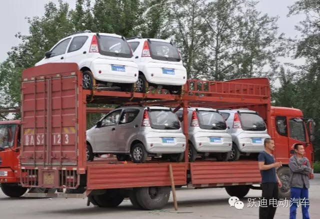 躍迪電動汽車，總裝下線發(fā)車湖南