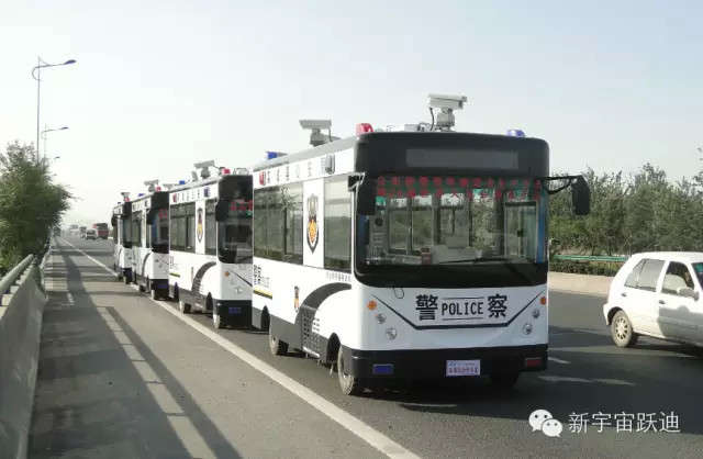 躍迪移動警務(wù)室發(fā)車欒城—助力欒城公安，全面防范打擊犯罪