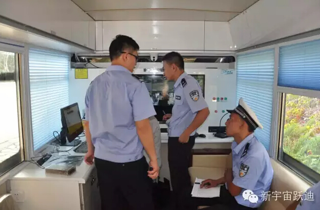 北京市56輛躍迪移動警務室全天候執(zhí)勤，為大閱兵保駕護航（三）