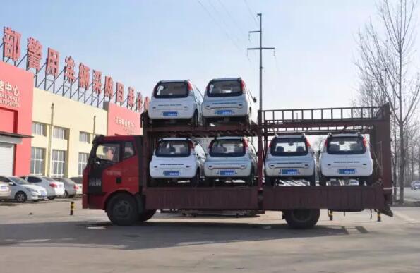 躍迪電動(dòng)汽車批量發(fā)車山東——新年新氣象