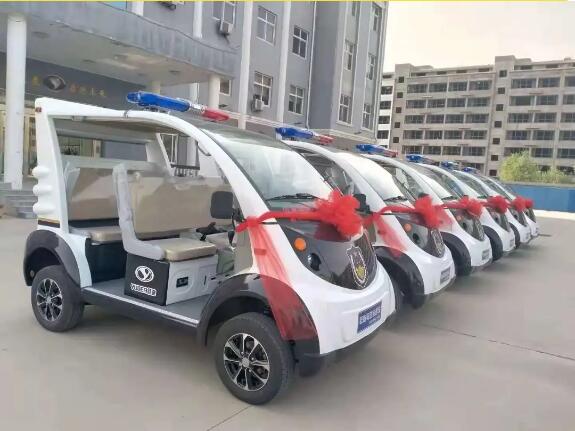 助力夏日執(zhí)勤 | 躍迪電動(dòng)警用巡邏車發(fā)往廣東省