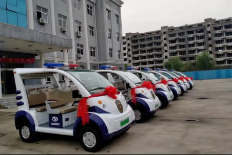 【便捷靈敏】安徽省再次批量購入躍迪警用電動(dòng)巡邏車