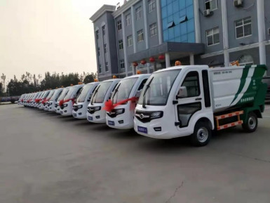 上門收運！甘肅省批量購入的廚余垃圾車正式投入使用